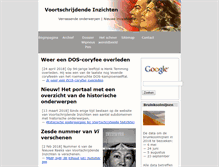 Tablet Screenshot of inzichten.nl
